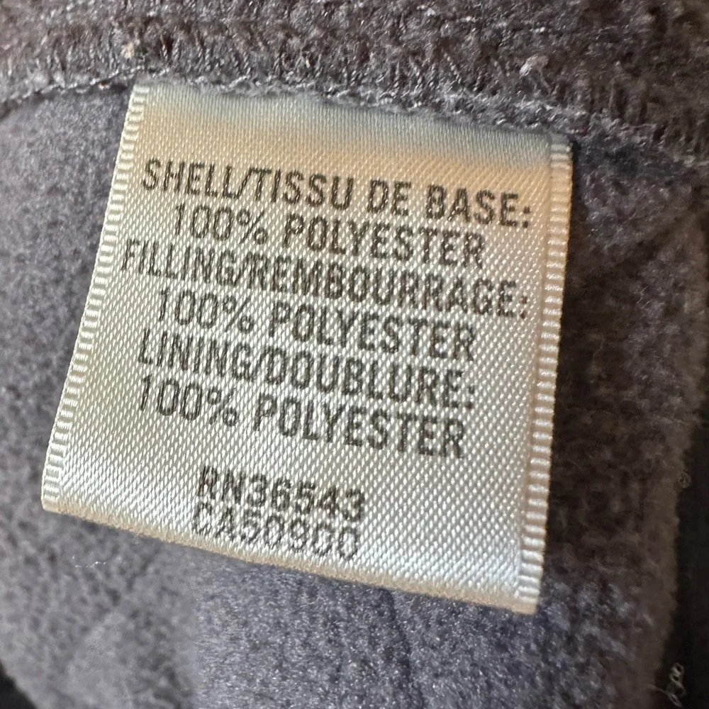 Van Heusen•insulated full-zip vest•women’s small•polyester•gray•quilted•pockets - Picture 5 of 13